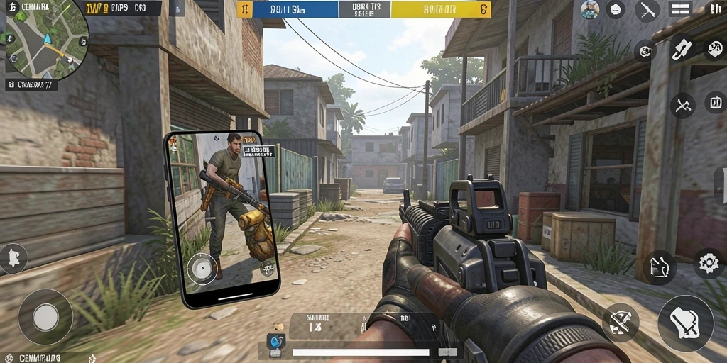 Tampilan aksi luar biasa di gameplay CEMARA77.