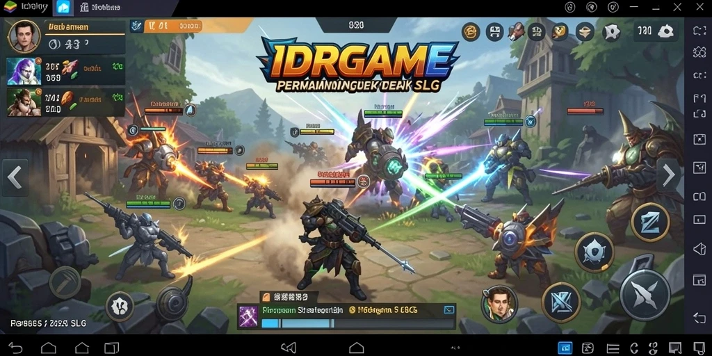 Tampilan gameplay SLG yang seru dalam IDRGAME.