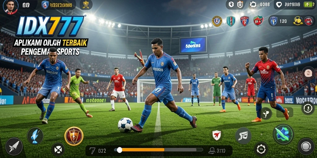 Tampilan gameplay seru dan grafis menawan di IDX777.