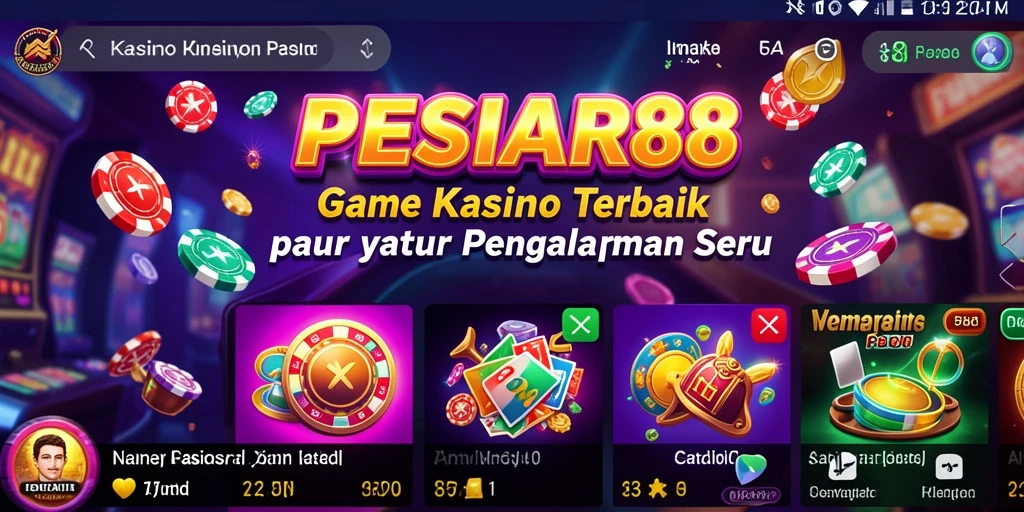 Tampilan gameplay PESIAR88 yang menawan dan menarik perhatian.